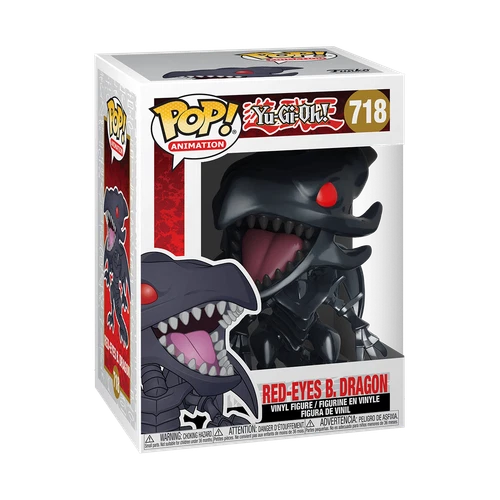 Funko Pop! Vinyl: Yu-Gi-Oh! - Red-Eyes Black Dragon #718