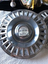 Vintage Hub Caps Hubcaps 2 Original 1967 Pontiac 14  Firebird 