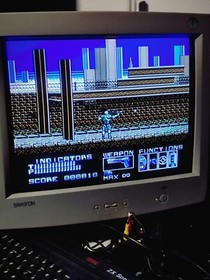 NES FAMICOM ROBOCOP GAME ONLY USED CONDITION