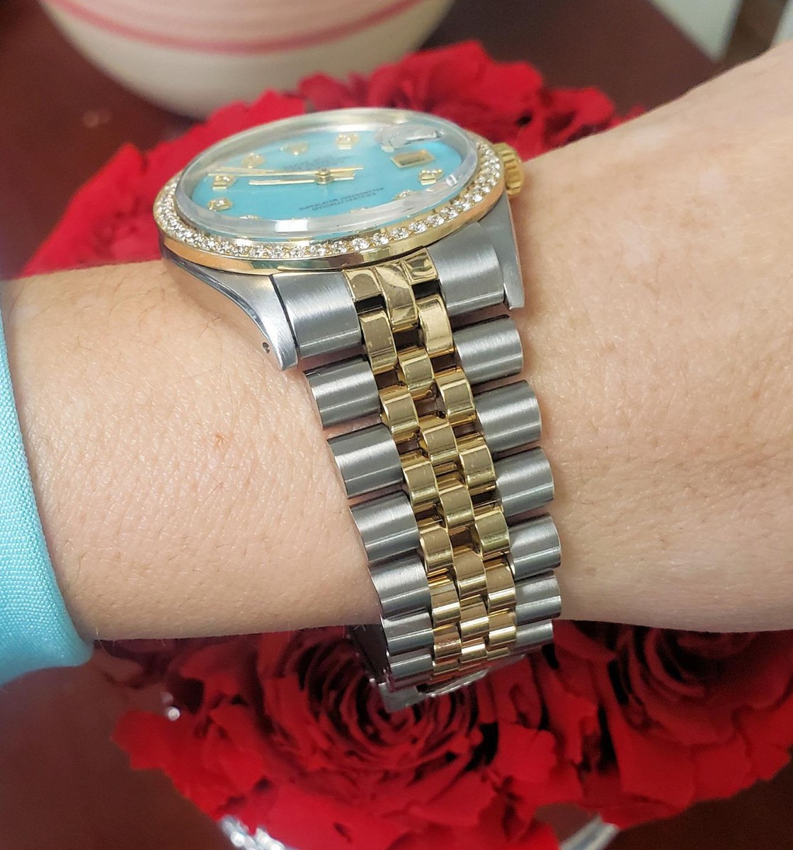 ROLEX Datejust36 1601 ジュビリーブレス C3989 ROLEX Datejust36 1601 ジュビリーブレス C3989 - 時計
