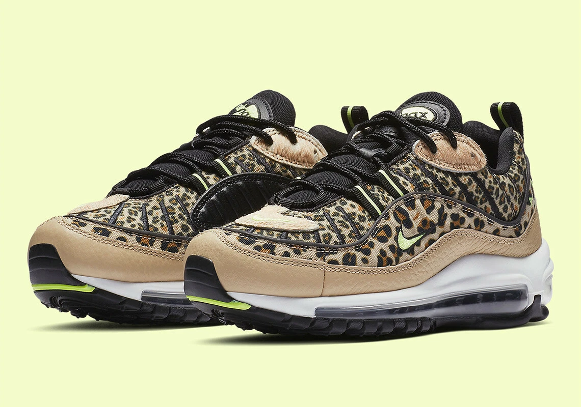 Nike Air Max 98 Leopard Print Animal Pack Desert Ore BV1978-200 sz 5 eBay