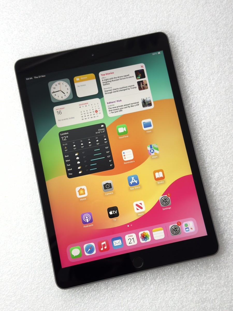 Apple iPad 7th Gen. 32GB, Wi-Fi, 10.2 in - Space Grey - EXCELLENT
