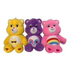 Care Bear Unlock The Magic Plush Set Of 3 Cheer, Funshine, Share Bears 2021
