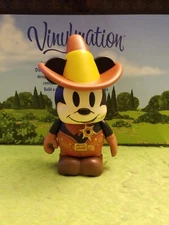 DISNEY Vinylmation 3" Park Set 1 Mickey's Wild West Mickey Mouse