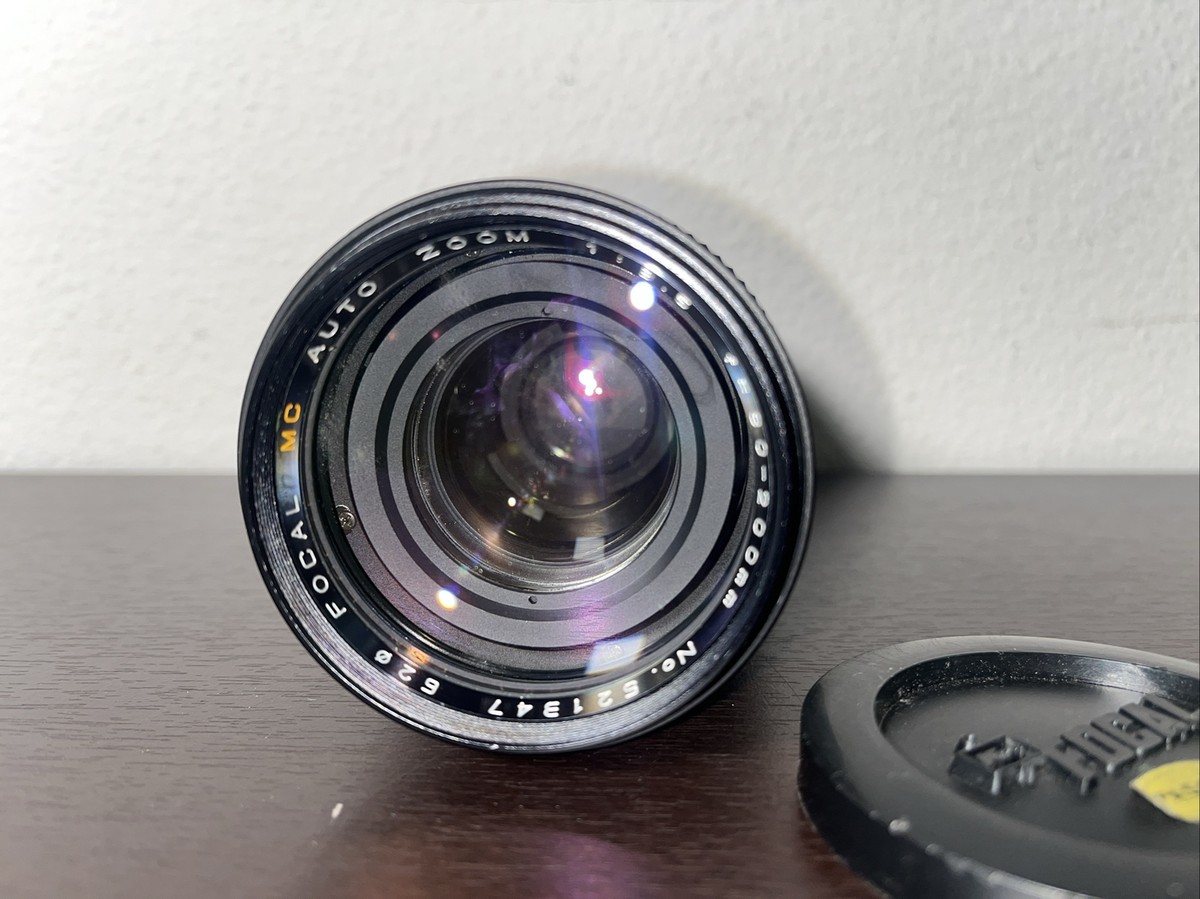 Focal MC Auto Zoom 1:3.5 f=80-200mm Lens For Minolta | eBay