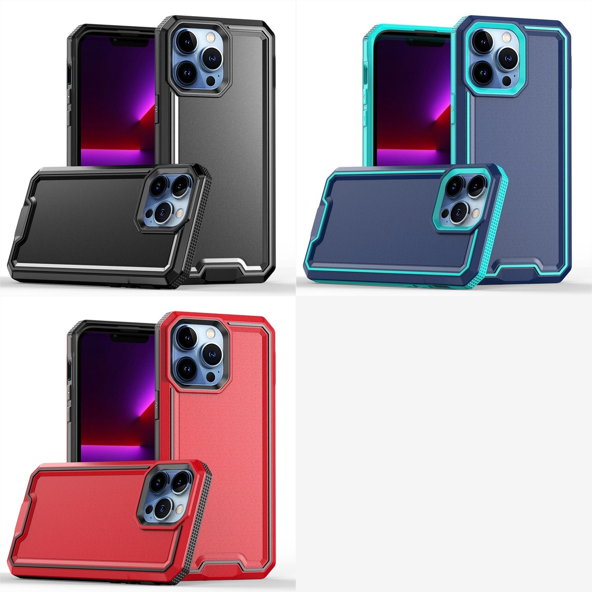 For iPhone 15 Plus Fused Hybrid Case | eBay