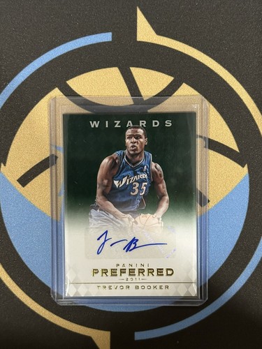 2011-12 Panini Preferred Basketball Emerald 296 Trevor Booker AUTO /75 Wizards - Picture 1 of 2