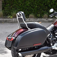 MOFUN Chrome Sissy Bar Backrest For Harley 18-25 Softail FLDE, FLSL, FLHC, FLHCS