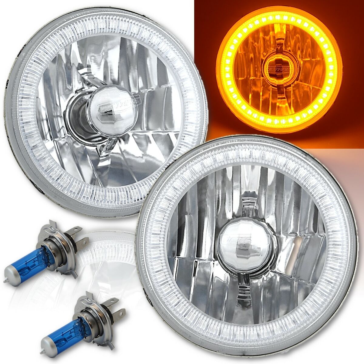 2 x Semi Sealed Beam 5 3/4 2 x Semi Sealed Beam 5 3/4