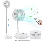 Portable Fan with Readjustable Height. Folding for easy storage.
