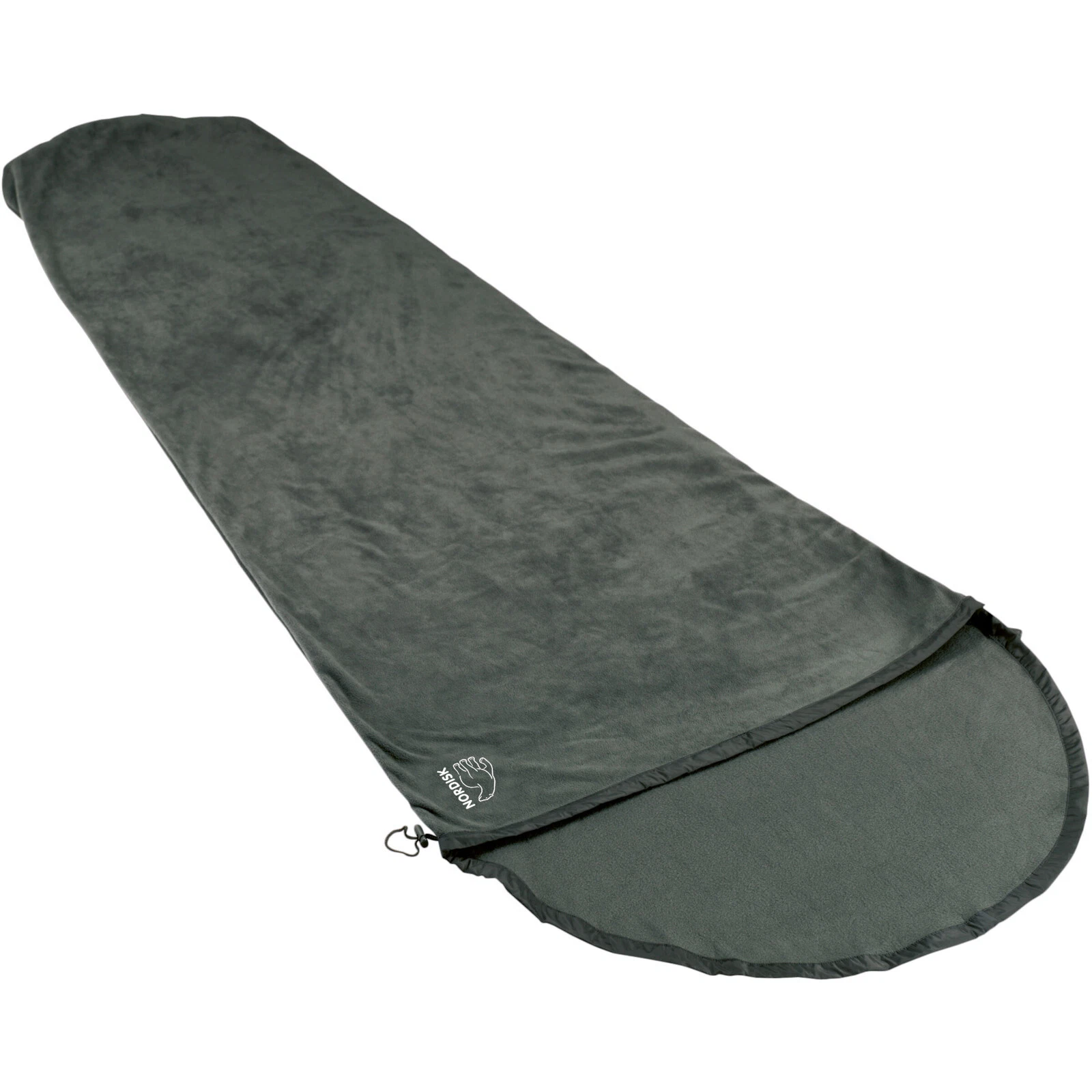 Nordisk Inlett Mummy Enfant Fleece Sac de Couchage Gris Léger | 145 cm
