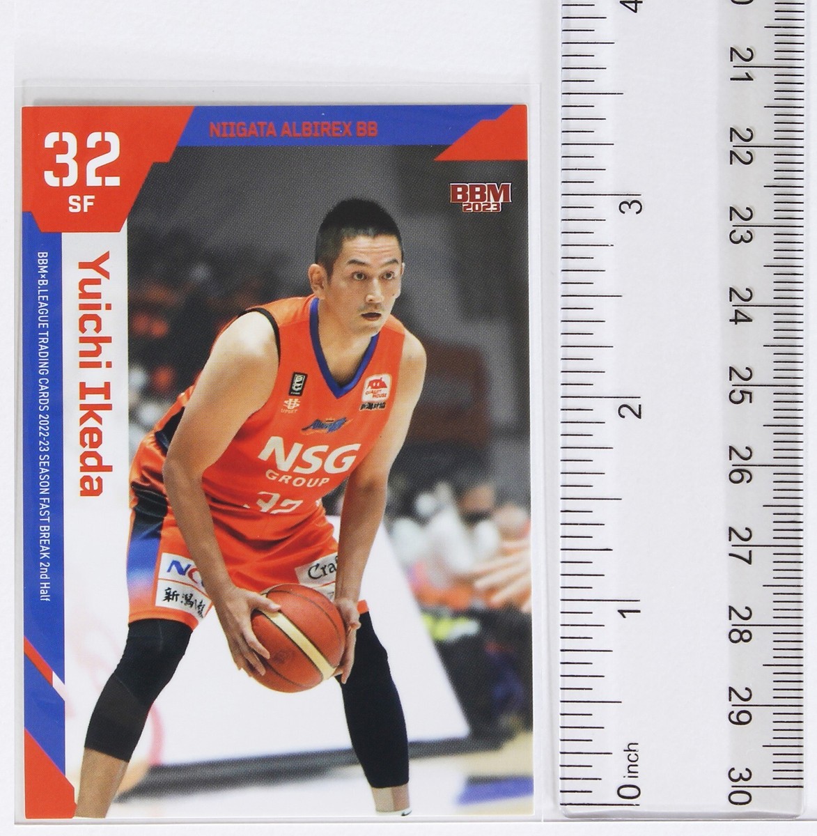 Yuichi Ikeda (ALBOREX BB)- 2023 B.LEAGUE Basketball Trading