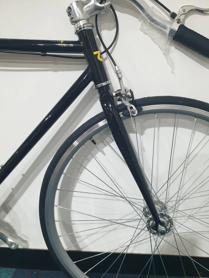 New Single Speed Vintage Style Black City Bike - Image 3 of 4