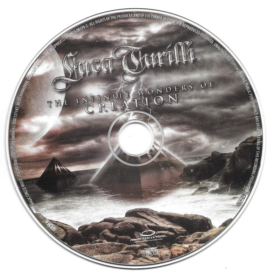 LUCA TURILLI  The Infinite Wonders Of Creation / Virus ( 2 CD Box 2006 ) - Bild 4 von 4