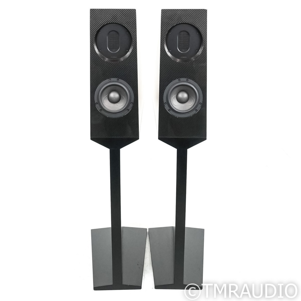Kaiser Acoustics Kawero Chiara Speakers; Carbon Fiber Pair w