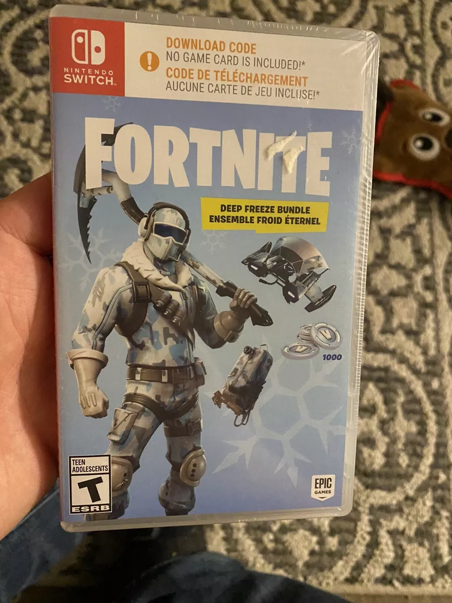 kande Kostumer violet Fortnite: Deep Freeze Bundle Switch Factory Sealed Brand New 883929662616 |  eBay