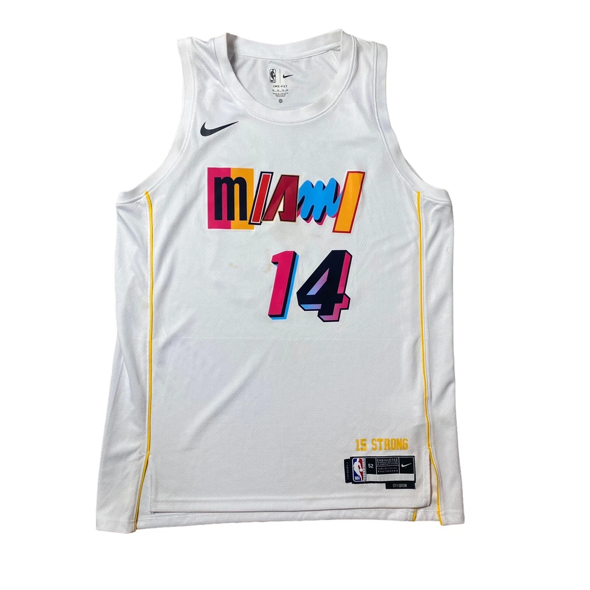 Miami Heat Nike City Edition Swingman Jersey - Tyler Herro - Mens