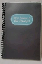 Home Finance Bill Organizer w/ Pockets Monthly Budget Planner