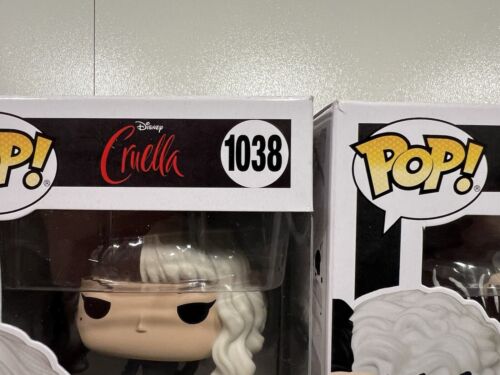 Funko Pop! Vinilo: Disney - Cruella Making Art 1038 y Reveal 1039 Coleccionable - Imagen 2 de 8