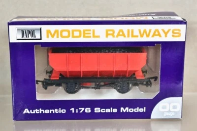 Hornby DAPOL A003 Wagon Trémie Minerai Houille British Rail Non Peint OO 1:76 - Photo 1/3