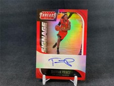 2018-19 PANINI THREADS TAUREAN PRINCE SIGNAGE AUTO ATLANTA HAWKS