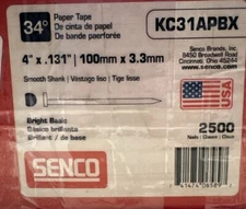 Senco 4"x.131 Framing Nail KC31APBX Box of 2500
