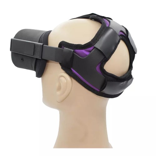 Headstrap Mount Pad for Oculus Quest 2 VR PU Leather Headbands Adjustable Holder - Bild 10 von 17