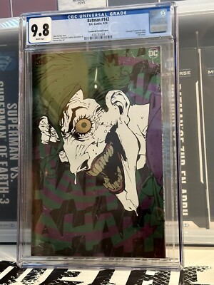 Batman #142 CGC 9.8 Camuncoli Foil Variant Cover Joker HAHA Purple Green New MT