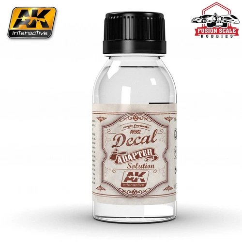 AK Interactive Decal Adapter Solution 100ml Bottle - Picture 2 of 2