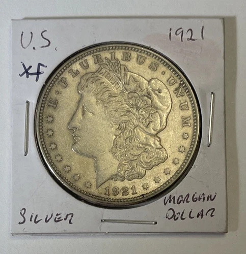 1921 $1 Morgan Silver Dollar - XF