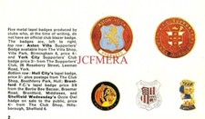 ASTON VILL F.C. c1971, Club Badge & Details Small Magazine Print 154/03