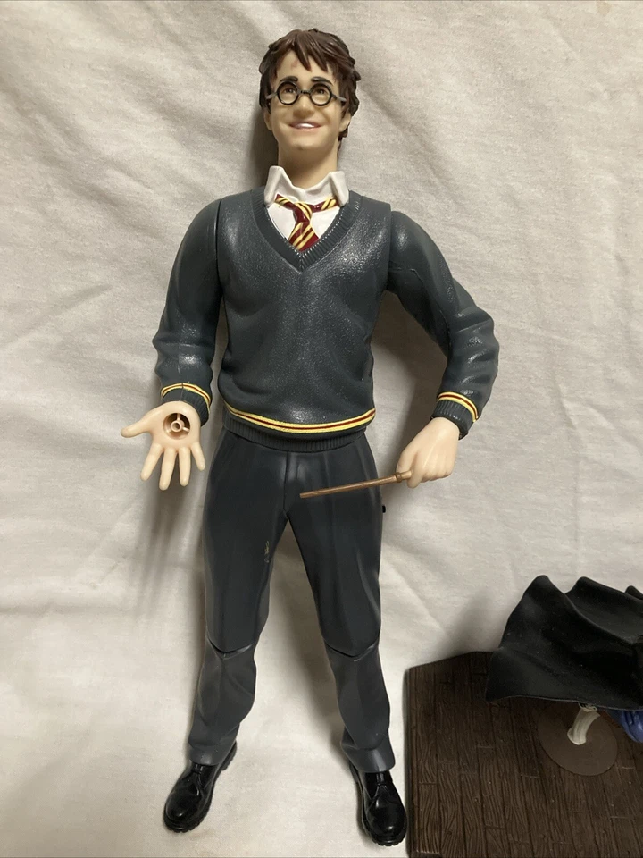 Figura de acción Magic Powers Harry Potter Mattel 2003 y lote aleatorio de Harry Potter ☼ Foto 2 de 4