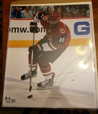 2019 Hit Parade Coyotes Anthony Duclair AUTO 16x20 photo Fanatics COA