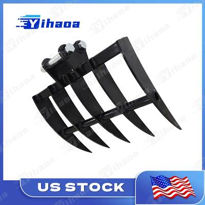 For Mini Excavators Excavator TYPHON Attachment Rake Attachments Tools