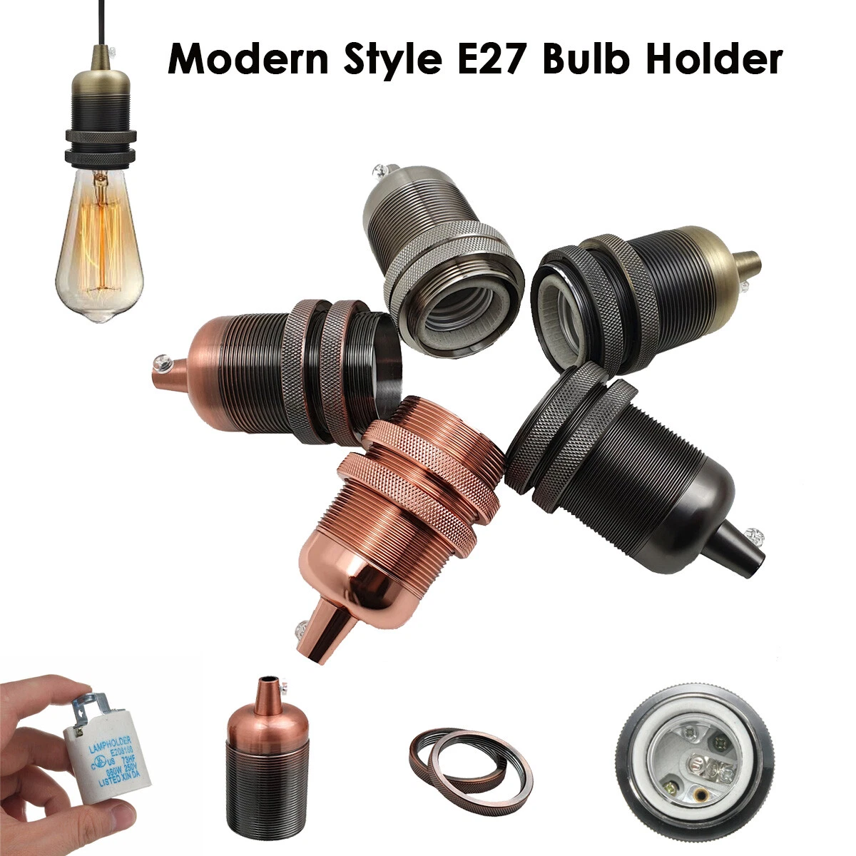 Edison light cheap bulb fitting