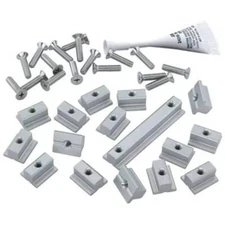 Harken 3806 Sailboat Sailing Wide and Flat Mast Groove 22mm Track Mounting Kit