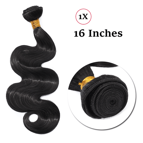 Brazilian Body Wave 100% Soft Hair Piece 3 Bundles 300g As Human Hair Extensions - Picture 17 of 27