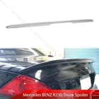 US 03-11 Fits Mercedes Benz R230 A Style Trunk Spoiler Painted #744 #775 Silver