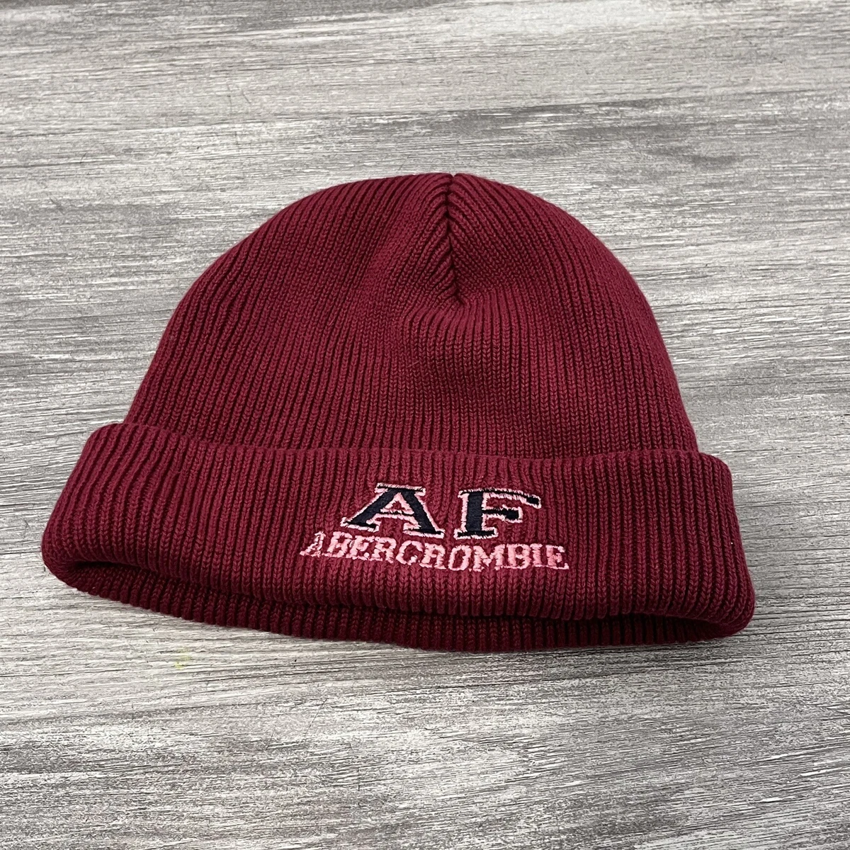 VINTAGE Abercrombie & Fitch MEN HAT beanie New Abercrombie & Fitch Blue Hats for Men | Mercari main image 2