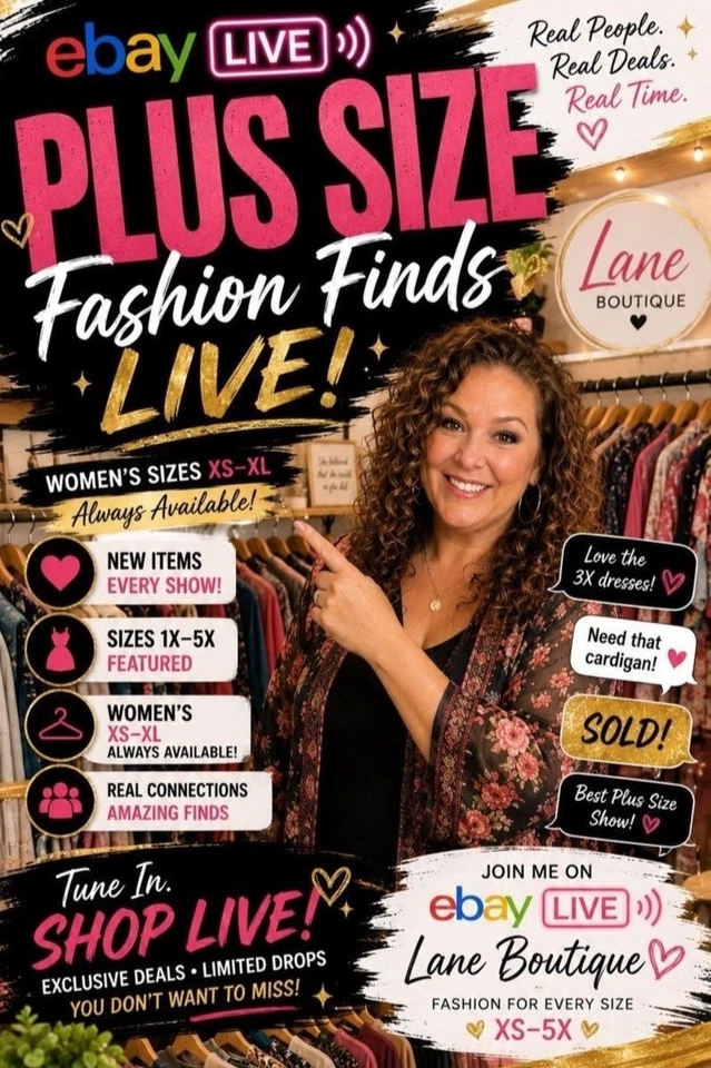 Plus Size Woman Fashion for Every Size XS–4X $5 Starts