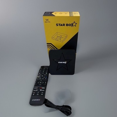 STARBOX One Android 12 | 8K 30fps 4K 60fps | 4GB RAM 32GB | Dual WLAN + LAN | BT