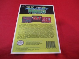 The Mutant Virus Nintendo NES Promotional Store Shelf Display Card ONLY