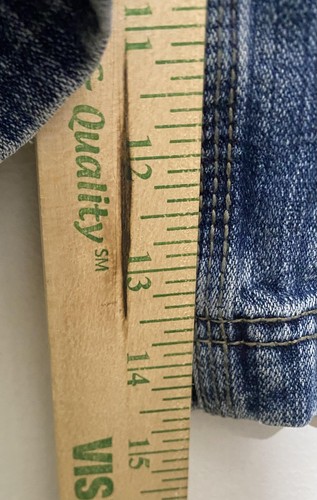 Pantalones Cortos Vintage La Meca Para Hombres 40 Se Ajusta 38 x 14.5 Denim Carpintero Sueltos Utilidad Años 90 Y2K - Imagen 8 de 10