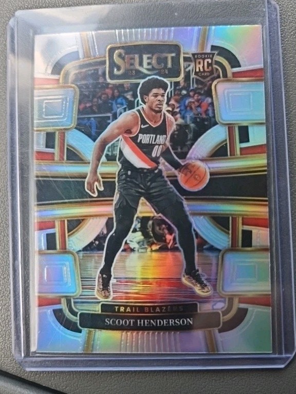 2023-24 Panini Select Silver  #77 Scoot Henderson  Rookie RC