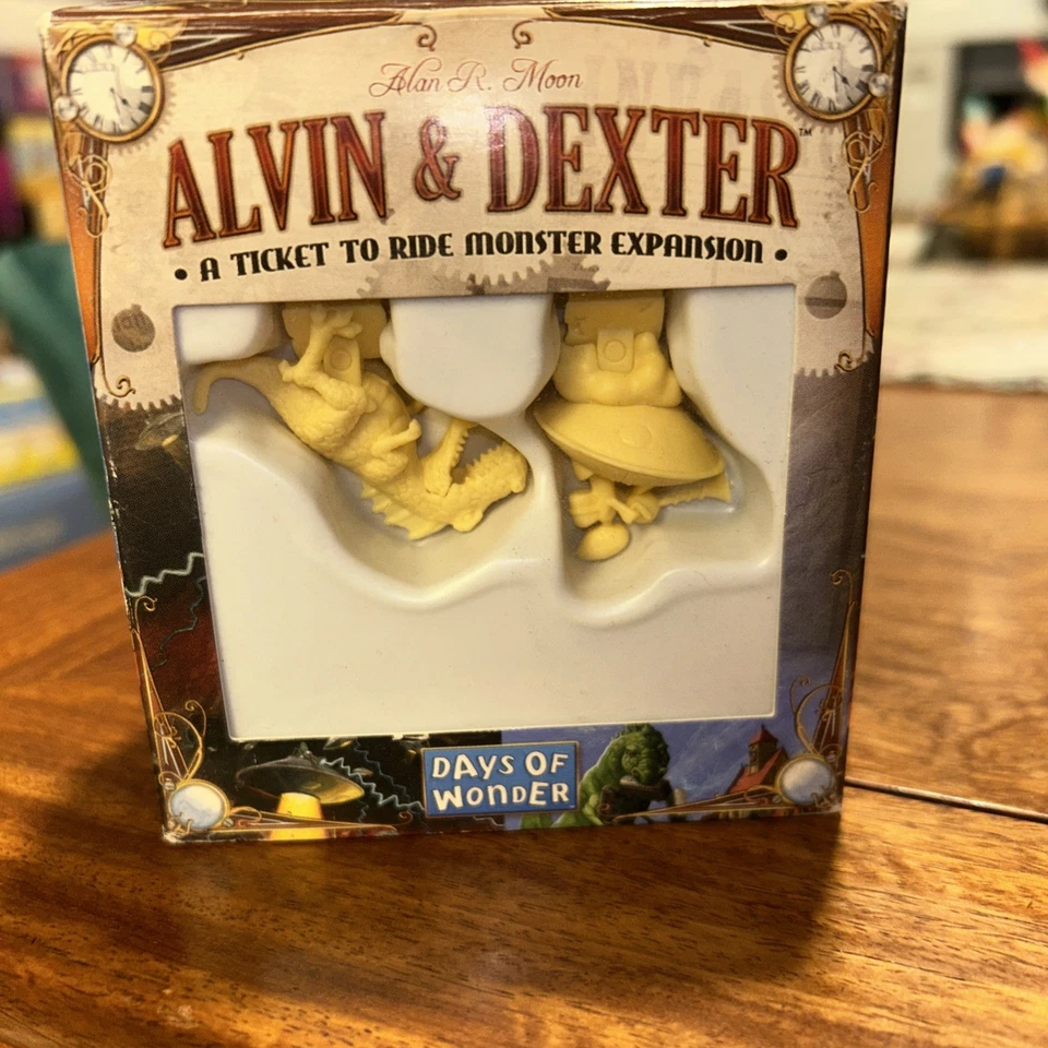 Ticket to Ride Alvin & Dexter Monster Expansion Days of Wonder Sealed - Image 2 of 3