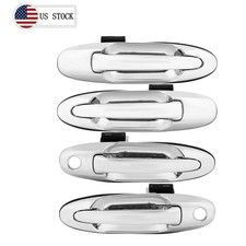 Chrome Outside Door Handle Set For 1998-2007 Toyota Land Cruiser Lexus Lx470