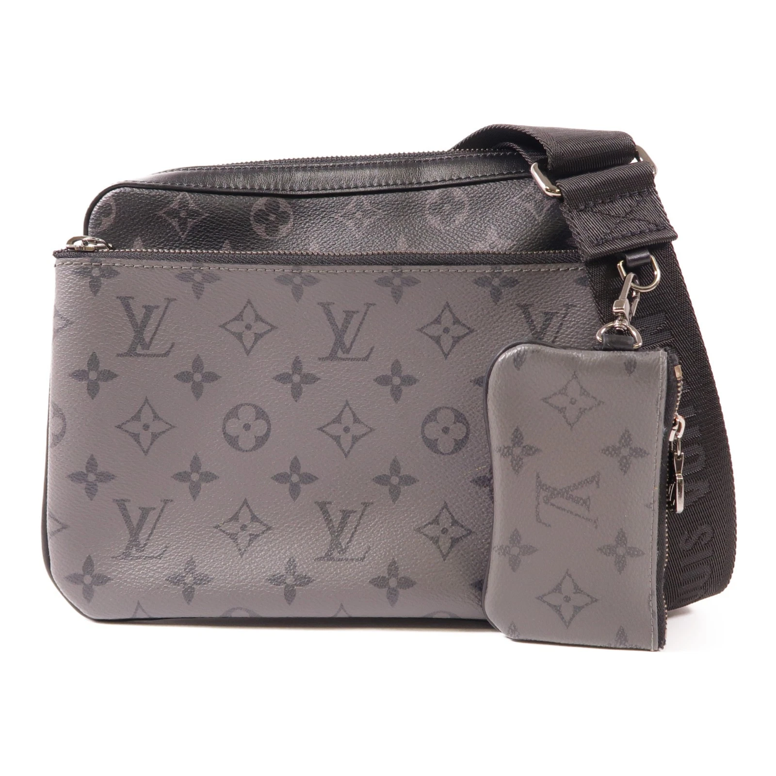LOUIS VUITTON（LV） Borsa a tracolla Louis Vuitton LV SHW Trio Messenger M69443 Monogram Eclipse Reverse