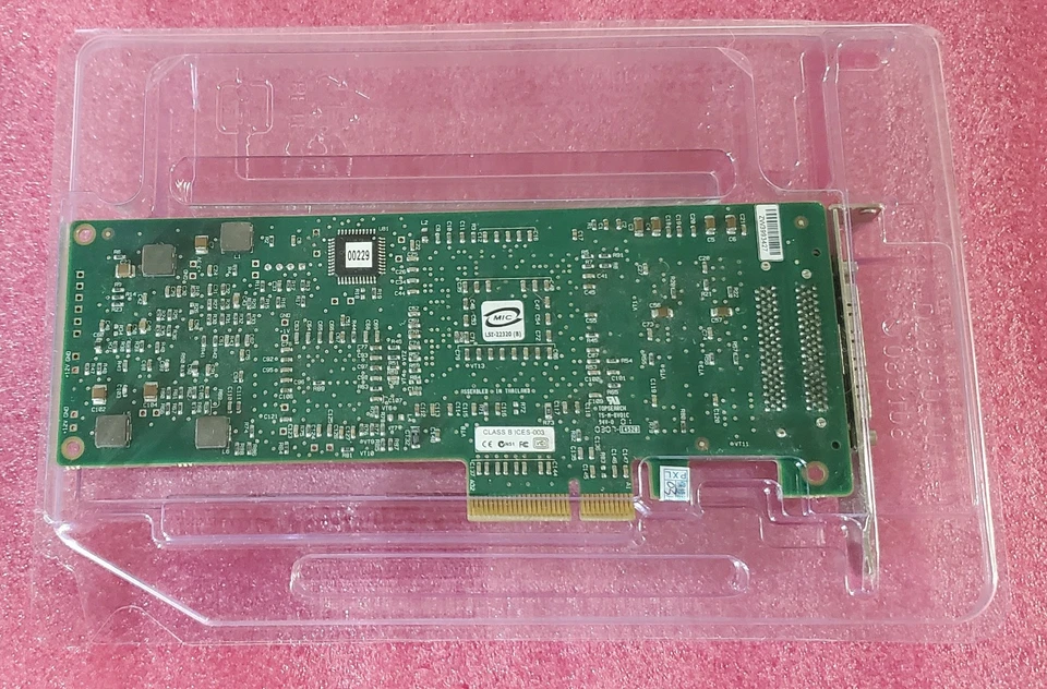 LSI LOGIC LSI22320SLE HBA Dual Channel PCIe Ultra320 SCSI HH Host Bus Adapter - Image 3 of 3