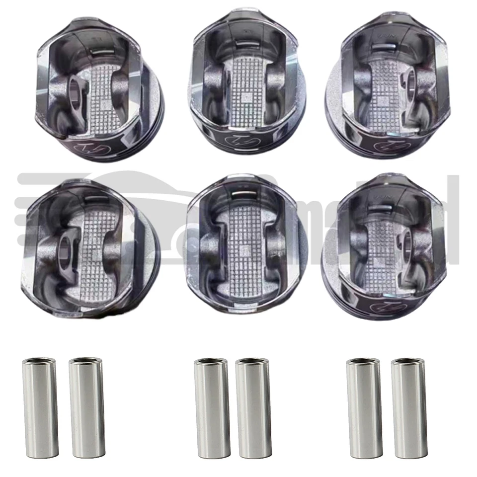 Kit de pistones y anillos de motor H802CP STD para 96-06 Jeep Cherokee 4,0 L L6 OHV 12 V EE. UU. Foto 2 de 4