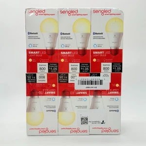 Light Bulbs Wireless Bluetooth LED  Sengled Soft Colors 60W  6 Pack